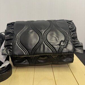 LUG Conga in Metallic Black with two straps NWT